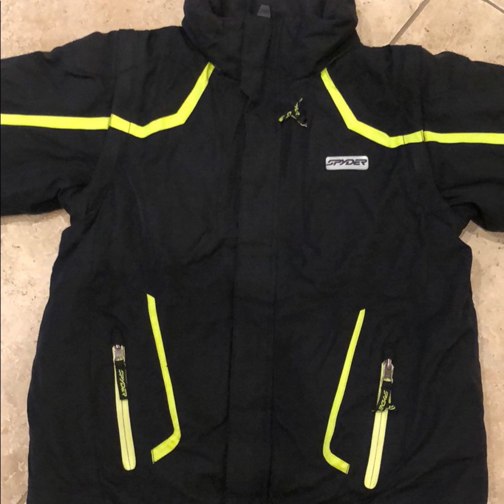 Boys spyder ski jacket